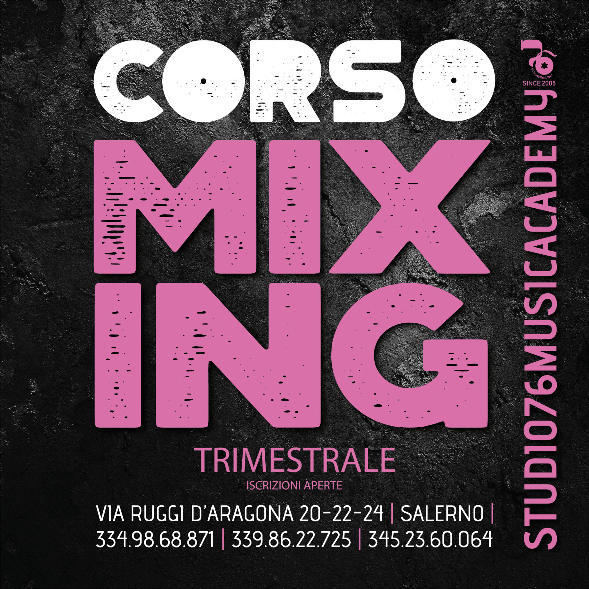 corso mixing